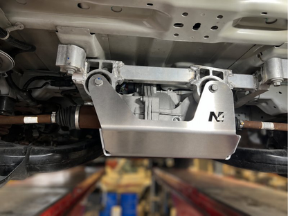 Ski protection différentiel arrière aluminium 6mm pour Volkswagen Transporter T8 4motion N4-Offroad