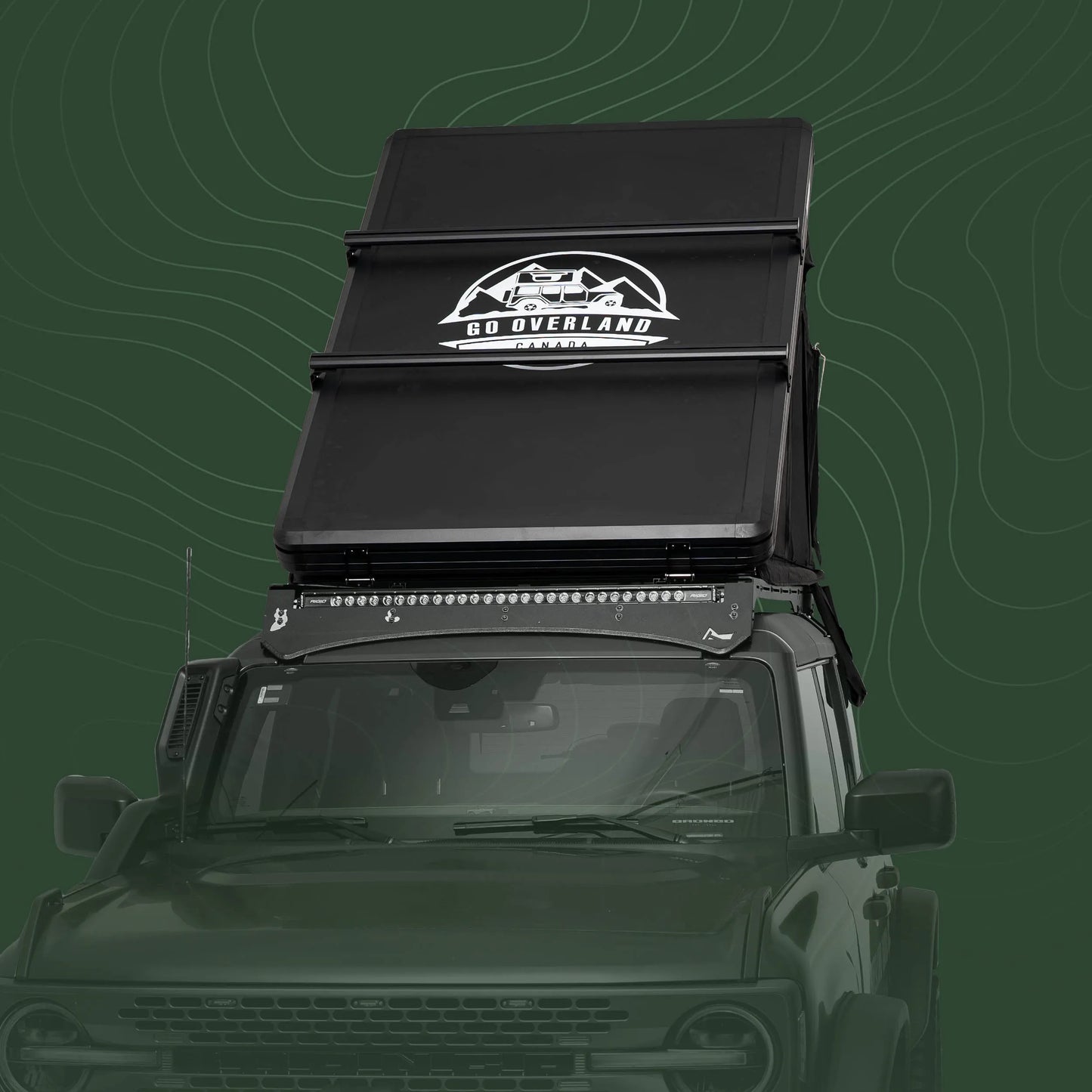 Tente de Toit Rigide JOURNEY - 2 Places Ultra Légère & Compacte sur Xperts4x4 Accessoires 4x4 Off-Road