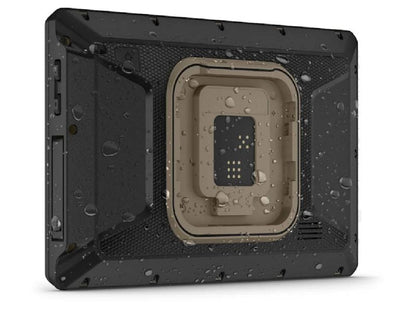 Dos du GPS GARMIN Tread 2 Overland Edition et connectique du support