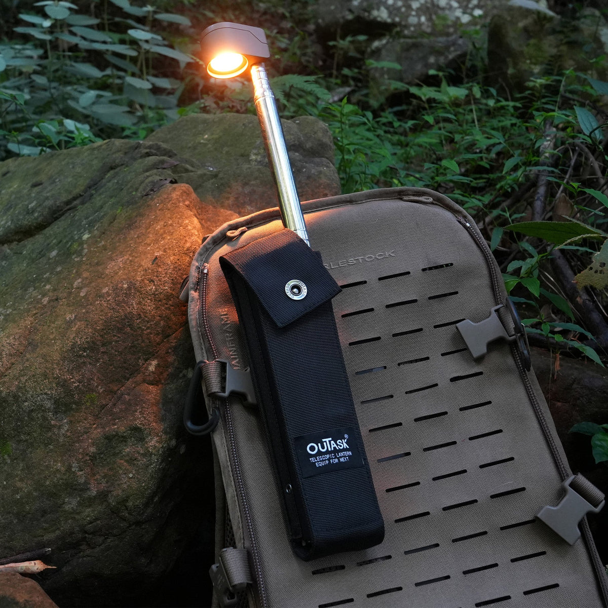 Housse rembourrée pour lampe TD-2 noir | OUTASK Xperts 4x4