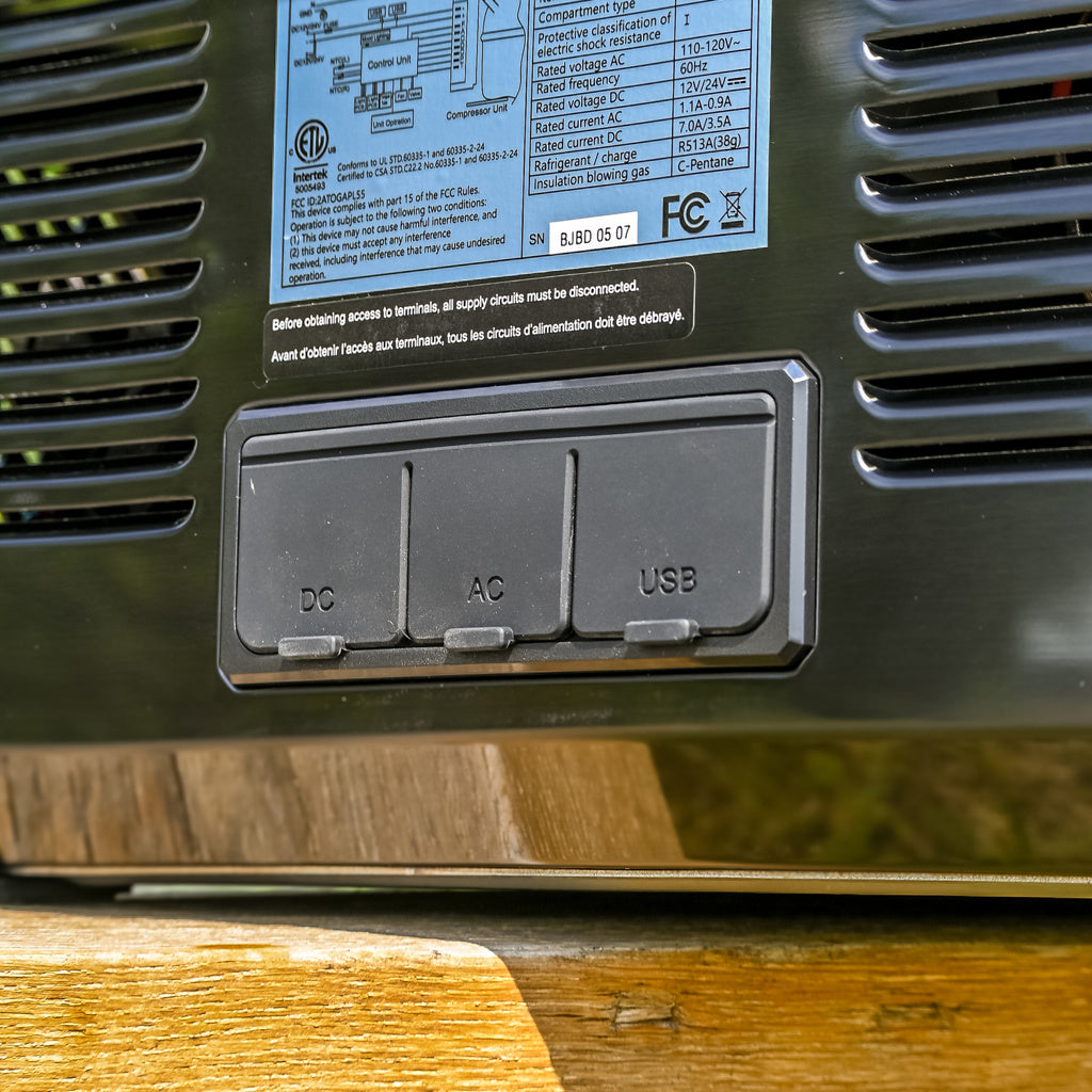 Refrigerateur/Congelateur ICECO 55L Double Compartiments - Noir sur Xperts4x4 Accessoires 4x4 Off-Road