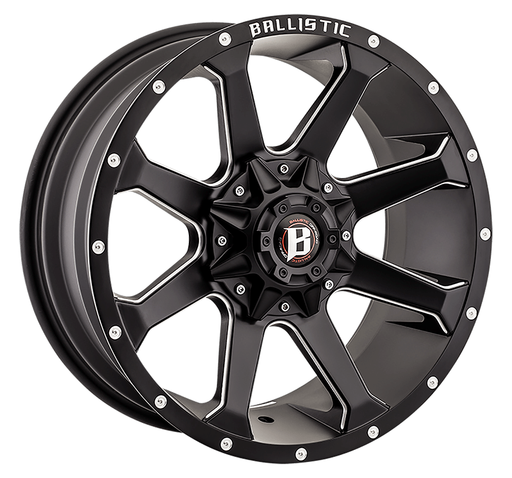 Jante 4x4 Aluminium Ballistic 971 noire - BYD Shark 2024+