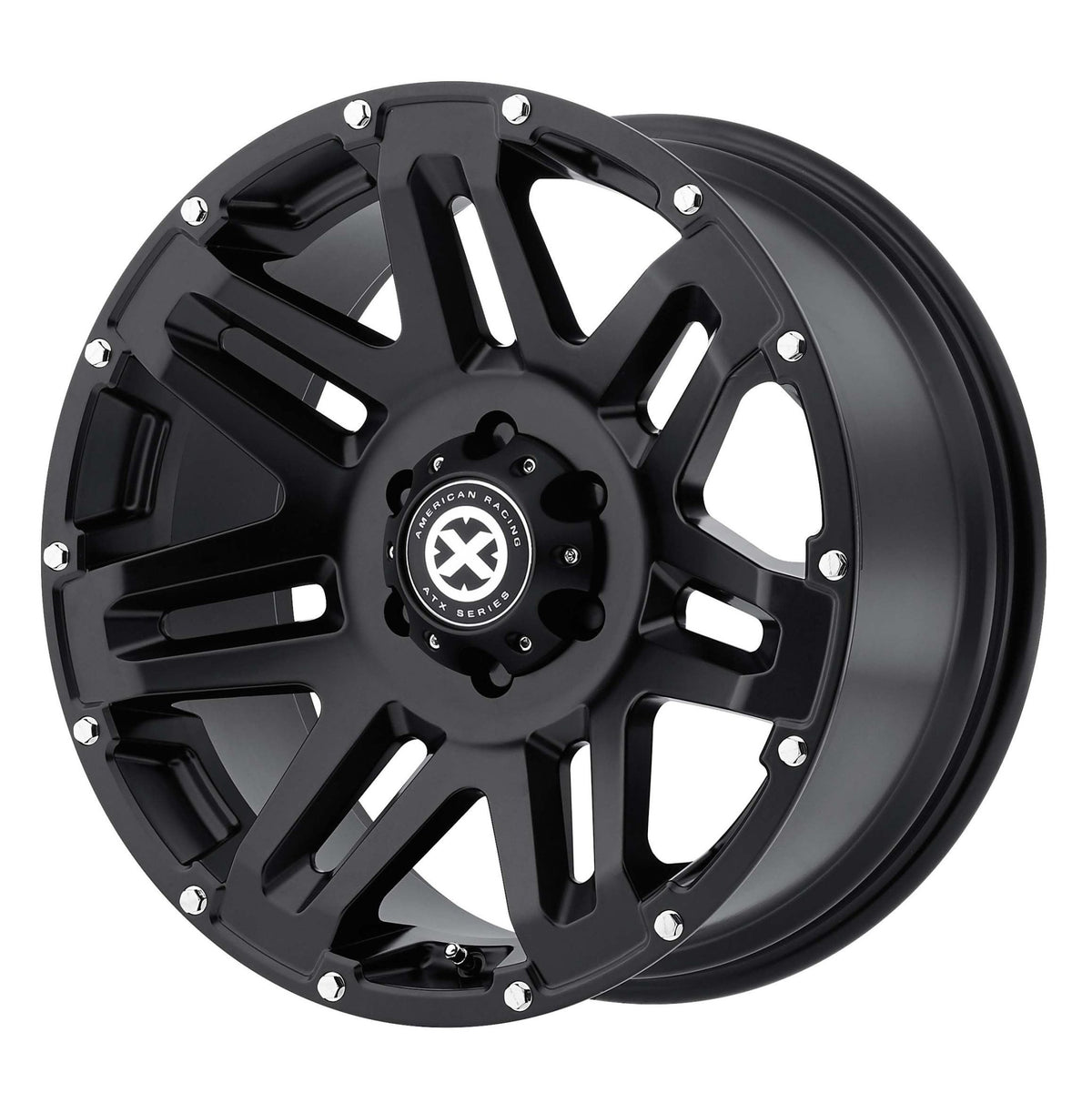 Jante 4x4 ATX Series AX200 – Noir fonte – 8,5x18 – 6x139,7 – ET15 – CB106,25 - BYD Shark 2024+