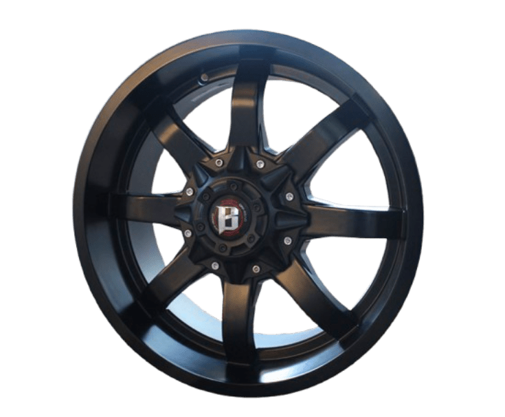 Jante 4x4 Ballistic 955 – Noir – 9x17 – 5x127/139,7 – ET12 – CB78,1 - BYD Shark 2024+