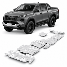Kit 6 blindages aluminium 6 mm Toyota Hilux Travo 2026+ – RIVAL4X4 - Toyota Hilux 2026+