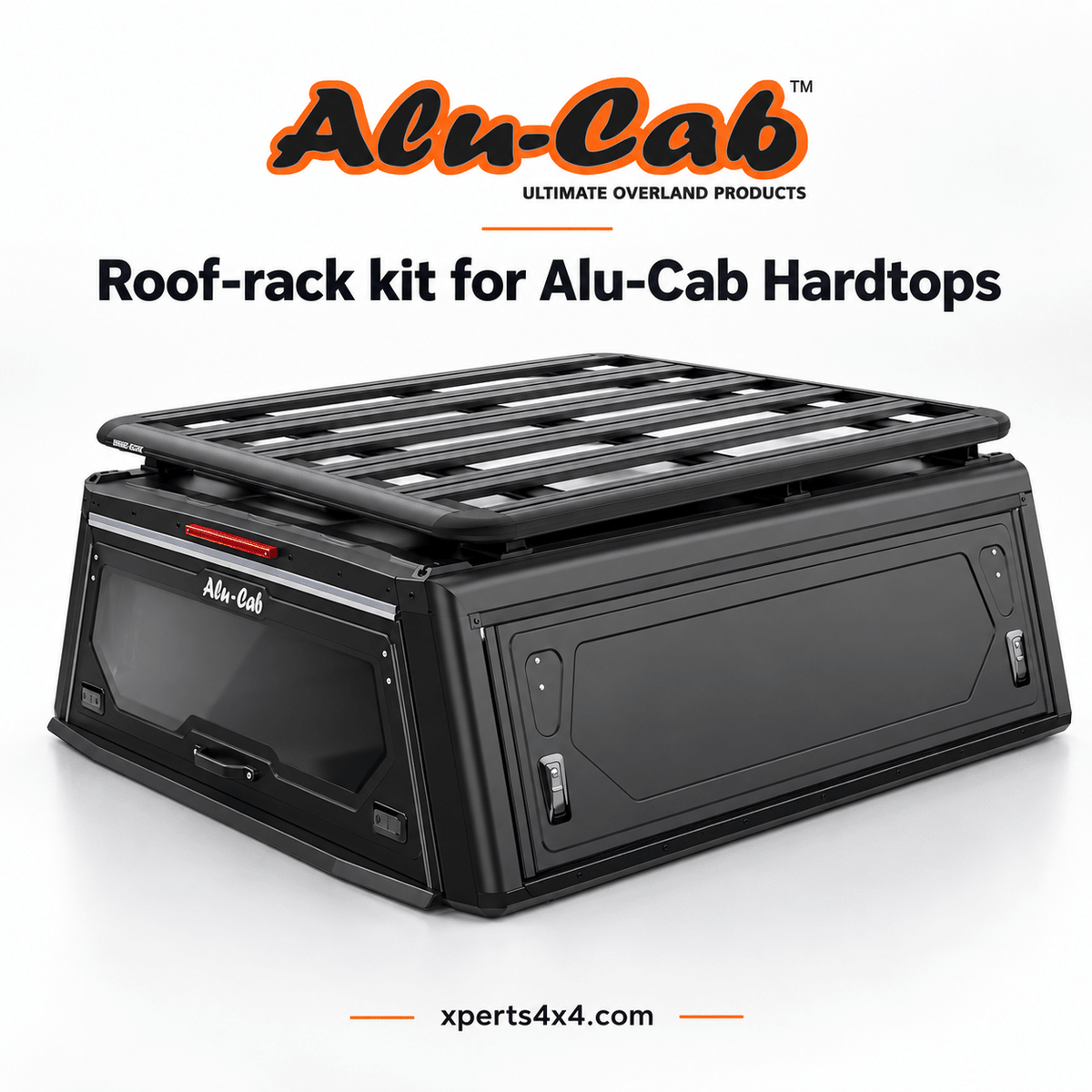 Kit Galerie de toit pour Hardtops Alu-cab Double Cabine - RHINO-RACK - Ford Ranger 2012-2022