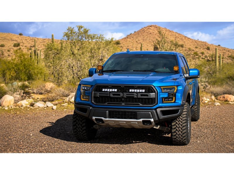 Kit intégration calandre Ford F-150 Raptor (2017-2020) – Carbon-6 Drive Yellow Dip - LAZER - Ford F150