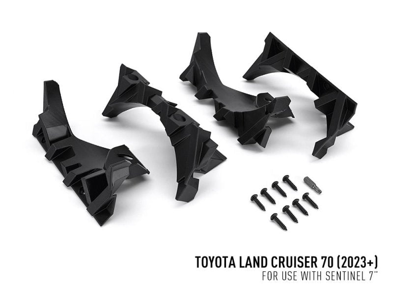 Kit intégration calandre Sentinel 7" Elite Yellow pour TOYOTA Land Cruiser GDJ79 2025+ - LAZER - Toyota Land Cruiser 78/79