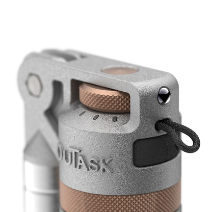 Lampe LED télescopique TD-2 1 500 lm noir | OUTASK Xperts 4x4