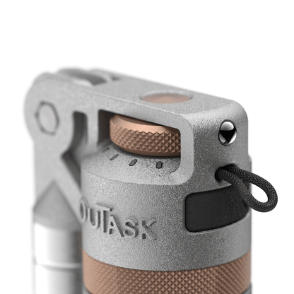 Lampe LED télescopique TD-2 1 500 lm vert armée | OUTASK Xperts 4x4
