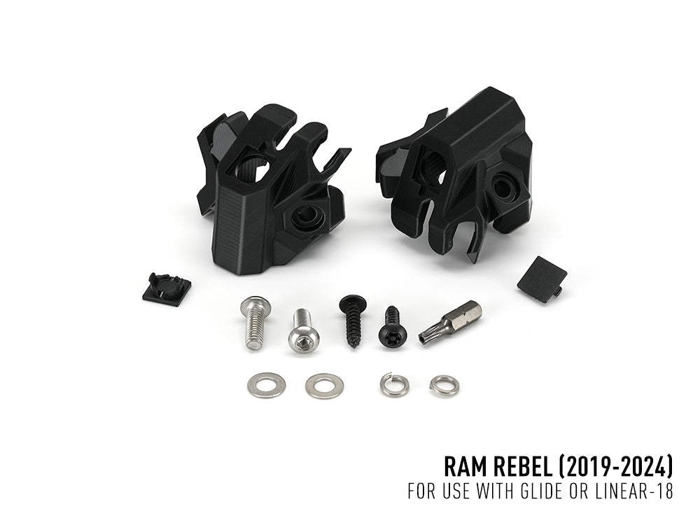 Pack LED de calandre LAZER LAMPS pour Dodge RAM 1500 avec phares LED intégrés et design moderne.