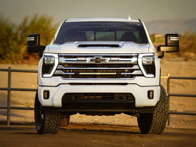 LAZER LAMPS Kit Calandre Chevrolet Silverado 2500/3500 High Country (2024+) avec Linear-24 Elite