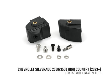 LAZER LAMPS Kit Calandre Chevrolet Silverado 2500/3500 High Country (2024+) avec Linear-24 Elite