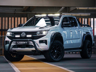 LAZER LAMPS supports de toit Ford Ranger & VW Amarok (23+) avec 2x Glide-18, noir