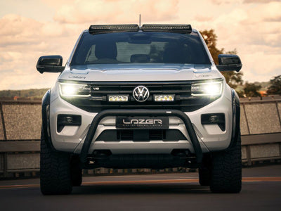 LAZER LAMPS supports de toit Ford Ranger & VW Amarok (23+) avec 2x Glide-18, noir