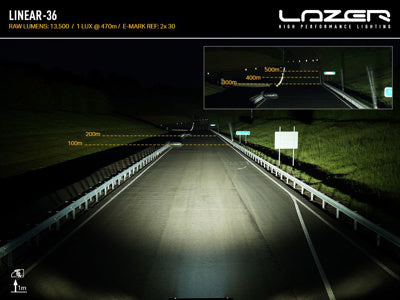 LAZER LAMPS capot Kit de montage Jeep Wrangler JL (2017+) pour Linear-36