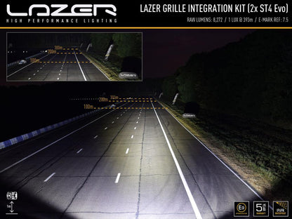 LAZER LAMPS pare-chocs faisceau Kit de montage VW Tiguan (2016+)