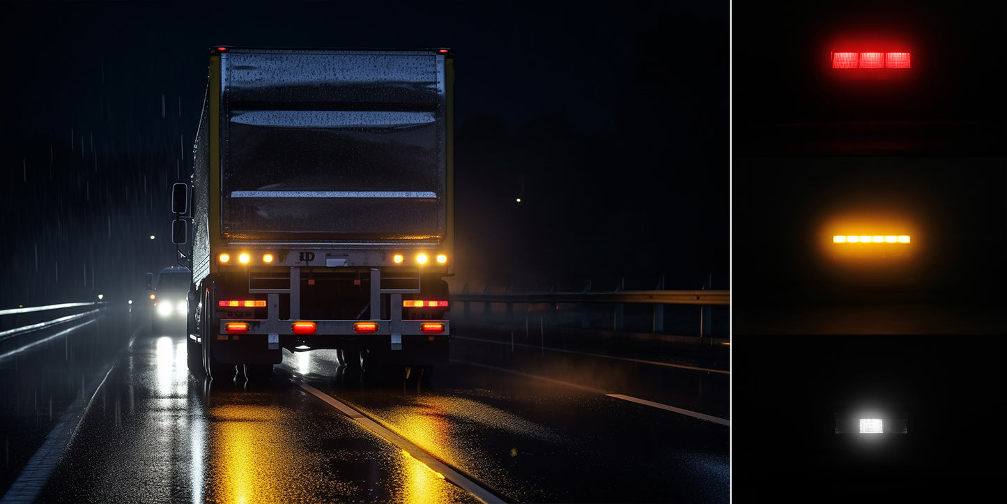 Eclairage LED Lumidrive pour signalisation, feux déportés étanches IP67/69K, destiné à la signalisation lumineuse.