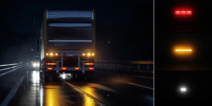 Eclairage LED Lumidrive pour signalisation, feux déportés étanches IP67/69K, destiné à la signalisation lumineuse.