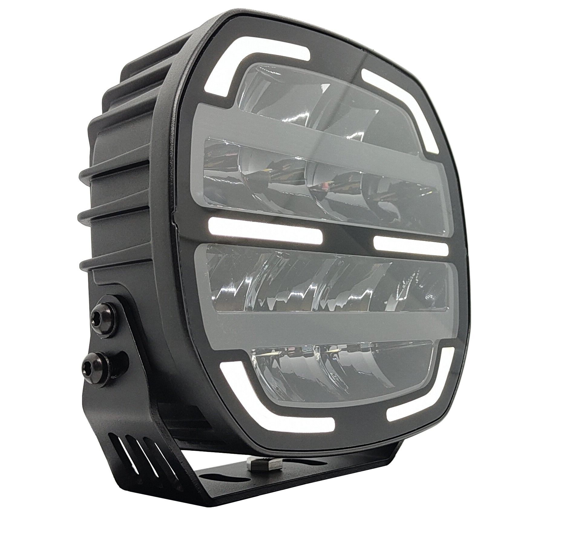 Feu de position LED puissant LUMIDRIVE Night Seeker 7, homologué, pour éclairage LED de véhicules, lumière claire et efficace.