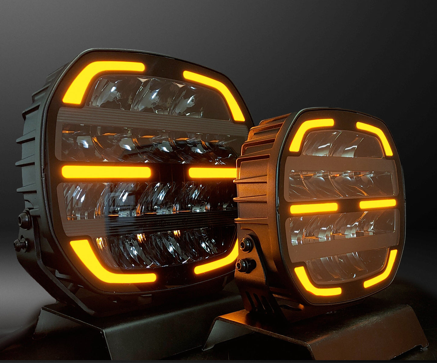 Feu de position LED puissant LUMIDRIVE Night Seeker 7, homologué, pour éclairage LED de véhicule.