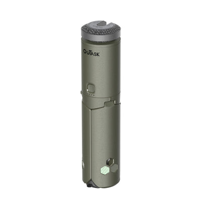 OuTask Lampe Télescopique LED Outdoor 720° - Vert Armée sur Xperts4x4 Accessoires 4x4 Off-Road
