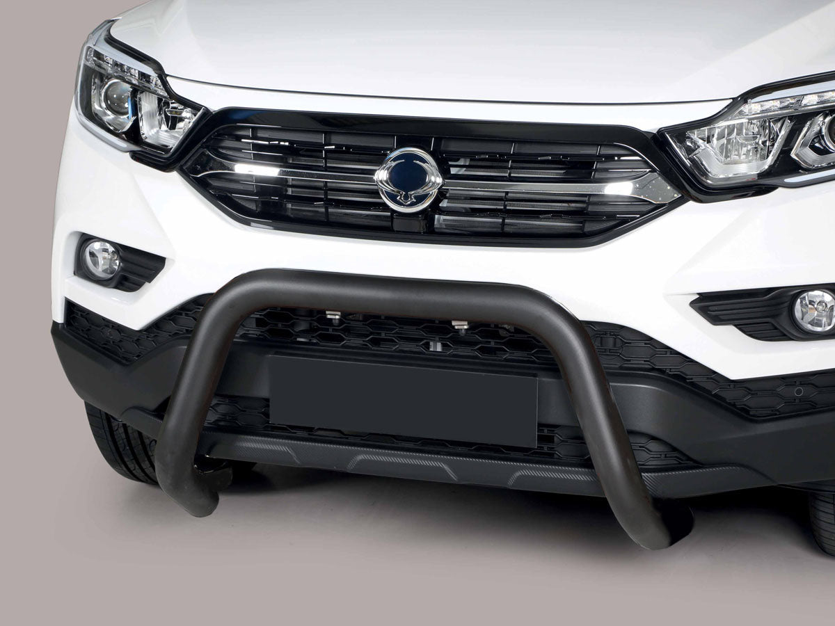 Pare-buffle KGM-SsangYong Musso Sports 2022-2026 - Ø76 mm noir Xperts 4x4