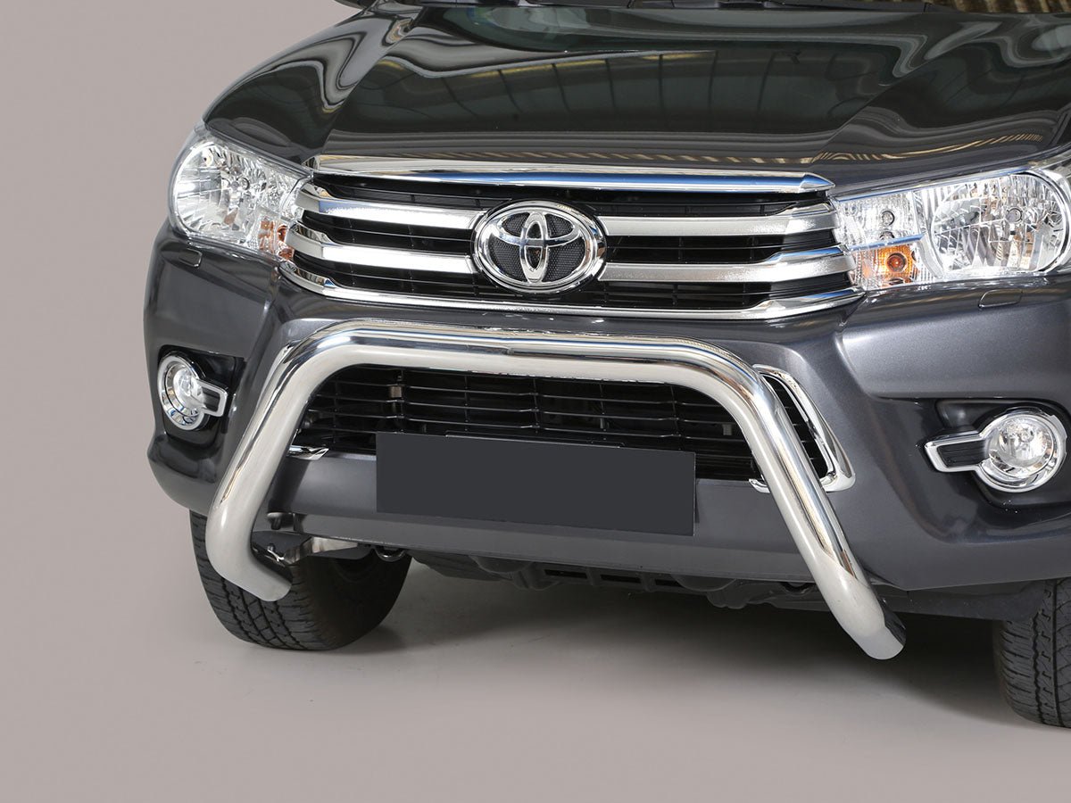 Pare-buffle Toyota Hilux 2016-2020 - Ø76 mm inox poli Xperts 4x4