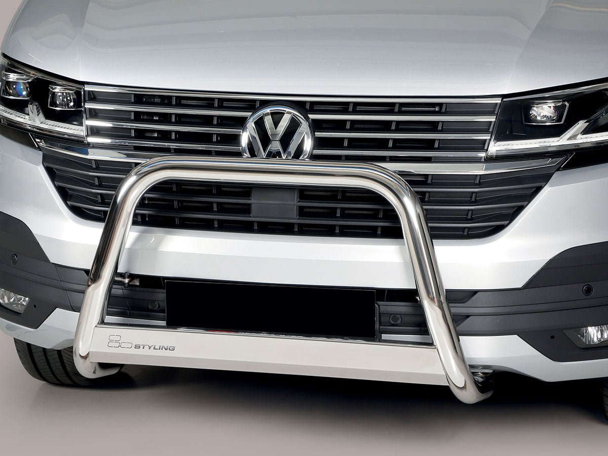 Pare-buffle VW Transporter T6.1 2019-2024 - Ø63 mm inox poli Xperts 4x4
