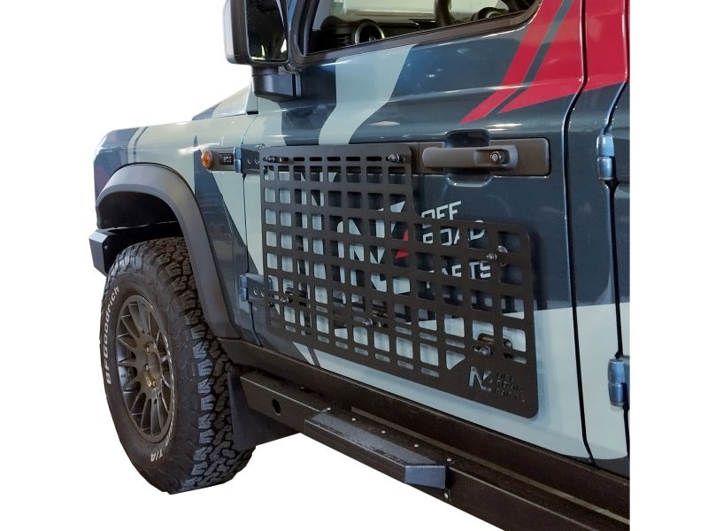 Plaques MOLLE portes avant N4-Offroad pour Ineos Grenadier 2022+ - INEOS Grenadier