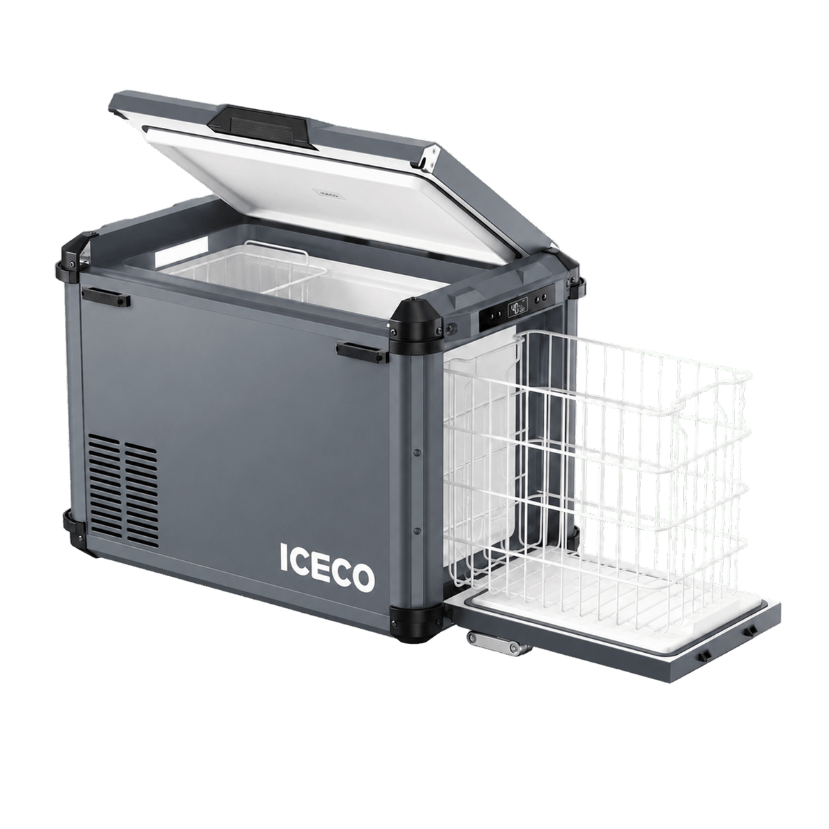 Réfrigérateur VL45 PLUS 42 L Simple-Zone gris | ICECO Xperts 4x4