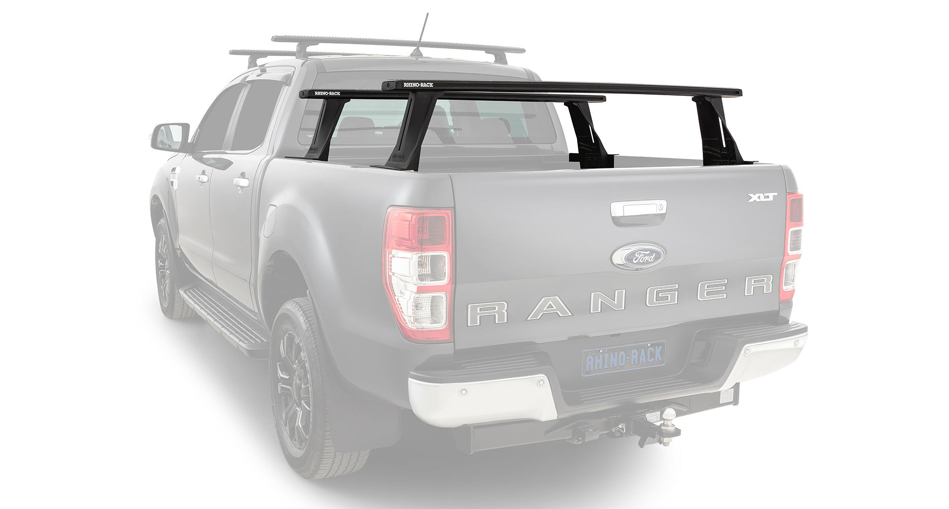 Kit 2 barres de benne 1500 mm système Reconn-Deck Ford Ranger T6/T7/T8 (2011-2022) - RHINO-RACK sur Xperts4x4 Accessoires 4x4 Off-Road