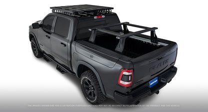 Kit de 2 barres de toit Rhino-Rack Reconn-Deck pour Dodge Ram 2500/3500 2010+, adaptées pour utilisation en benne.