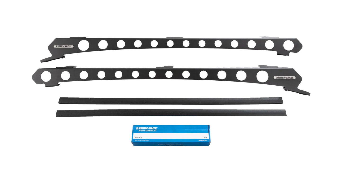 Kit galerie de toit Rhino-Rack avec Backbone pour Volkswagen Amarok 2023, fixation robuste et compatible avec accessoires de transport.