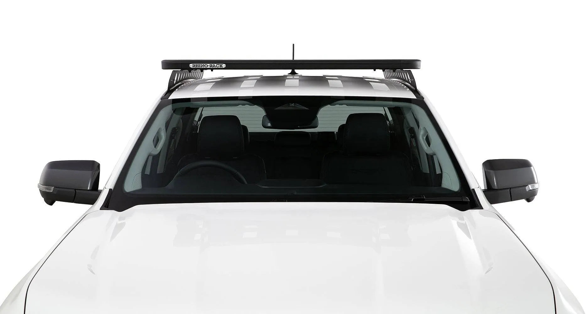 Kit galerie de toit Rhino-Rack Backbone pour Volkswagen Amarok 2023+, avec barres de toit robustes et fixation solide.