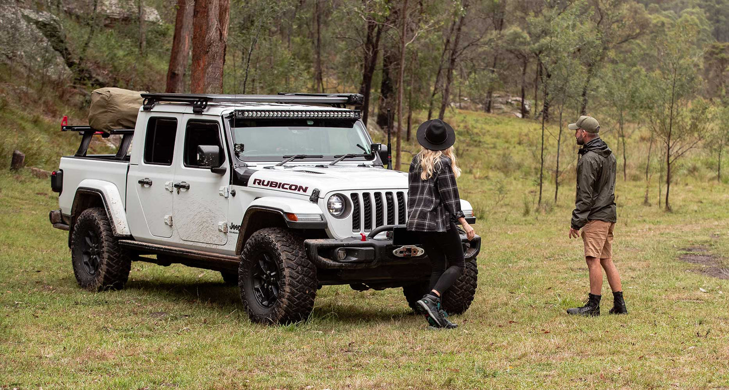 Kit Galerie de Toit Overlanding Jeep JK/JL & Gladiator JT -  RHINO-RACK sur Xperts4x4 Accessoires 4x4 Off-Road