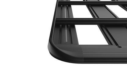 Kit galerie de toit Rhino-Rack RLT600 pour Jeep Wrangler JK 4 portes, 1800mm x 1430mm, montage robuste et pratique.