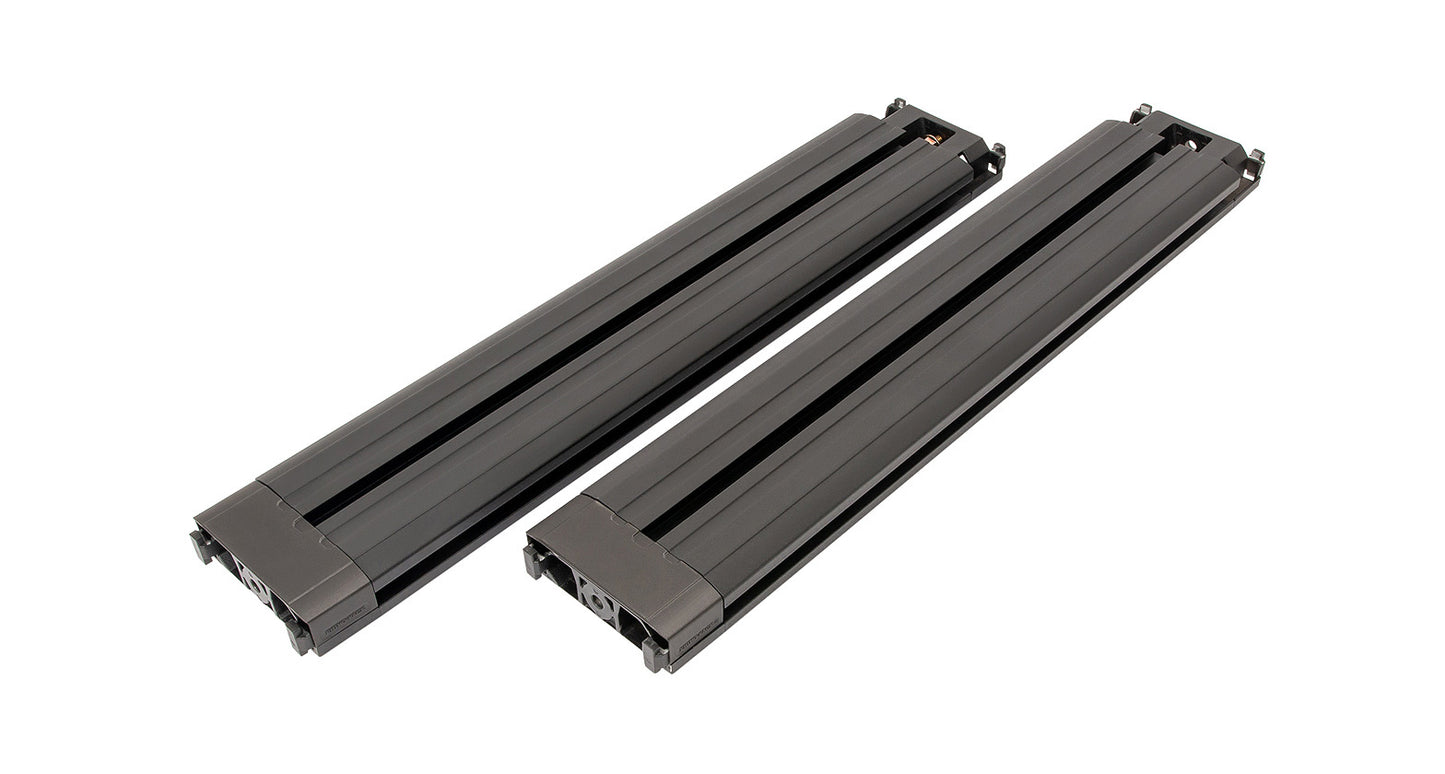 Paire de barres de toit RHINO-RACK Reconn-Deck NS, 1000mm, pour fixation sur véhicule.