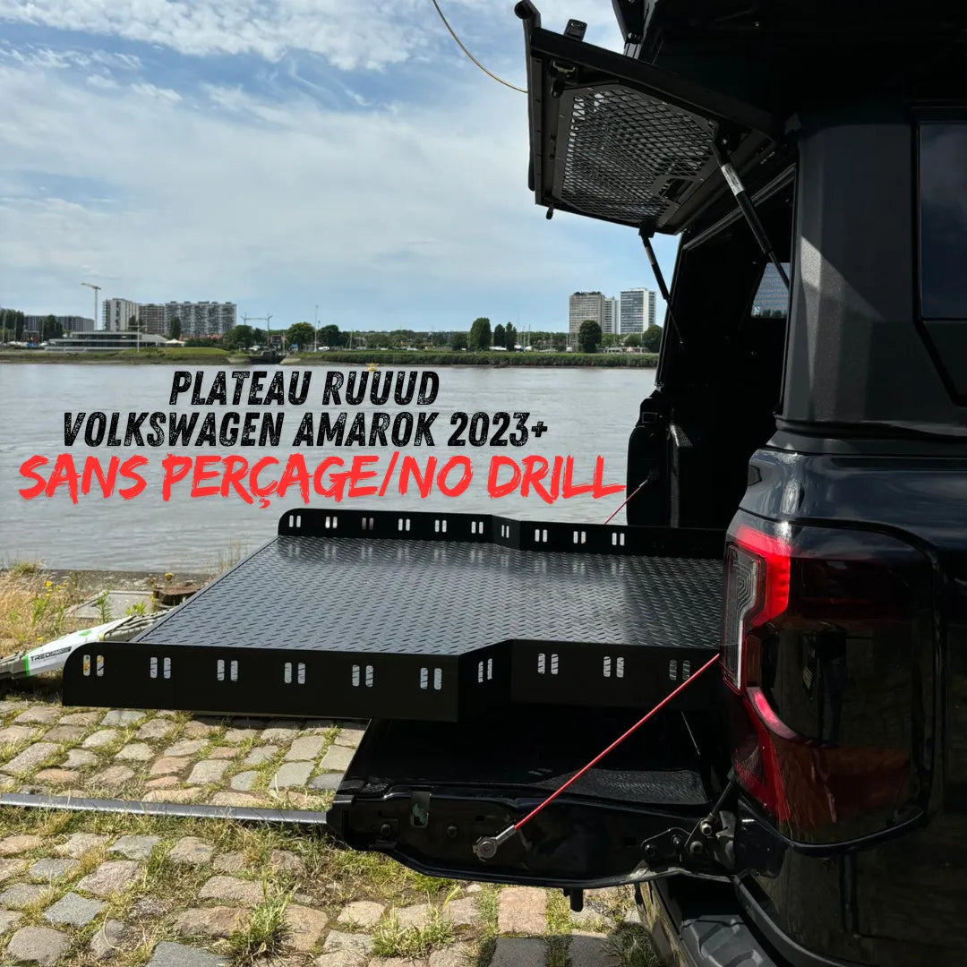 Plateau Coulissant RUUUD Volkswagen Amarok 2023+ NEXT GEN (Sans Perçage) sur Xperts4x4 Accessoires 4x4 Off-Road