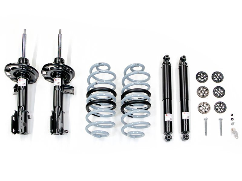 Vue d’ensemble du kit SEIKEL +40 mm pour VW Transporter T8 / Ford Transit Custom V710
