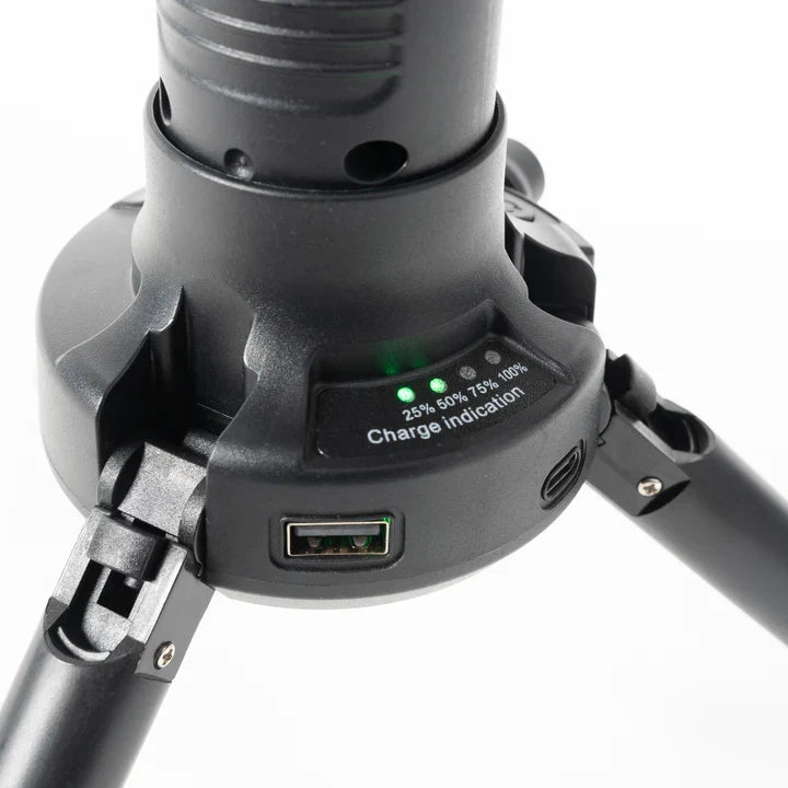 Ventilateur et lampe LED 2 en 1 rechargeable DARCHE
