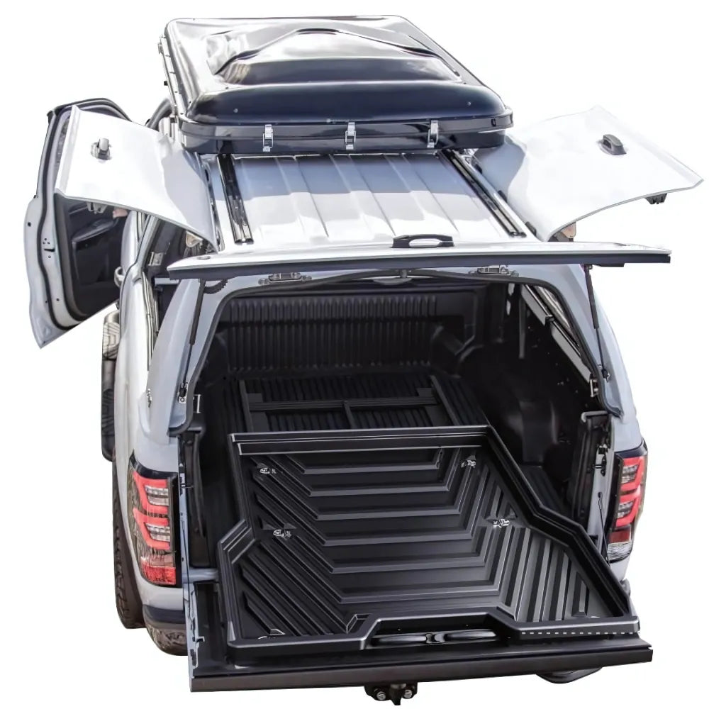 Plateau Coulissant Robuste pour Pick-up Double Cab | Systeme Universel sur Xperts4x4 Accessoires 4x4 Off-Road