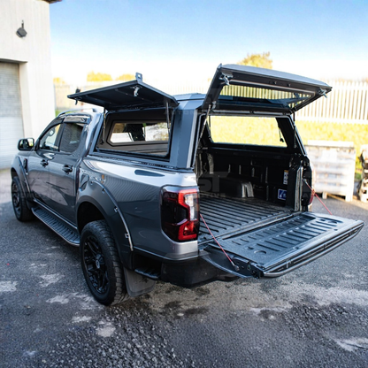 Hardtop Aluminium Line4x4 Double Cab | Vitré et Renforcé sur Xperts4x4 Accessoires 4x4 Off-Road