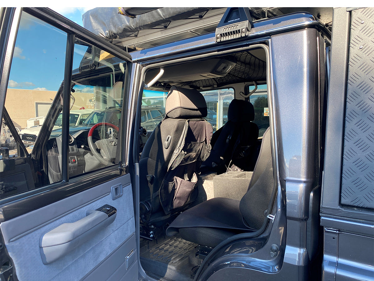 Kit joints de portes étanchéité renforcée N4-Offroad pour Toyota HZJ79 et GRJ79 double cabine, accessoires tout-terrain.