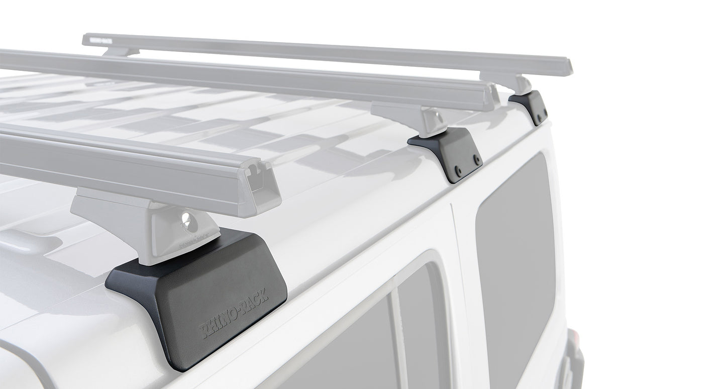 Système de montage Backbone Jeep Wrangler JLU 4 portes - RHINO-RACK sur Xperts4x4 Accessoires 4x4 Off-Road