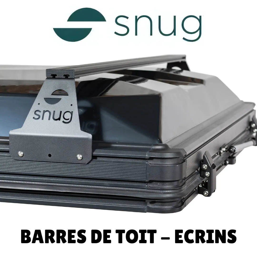 Kit Barres de Portage Tente de Toit SNUG Ecrins sur Xperts4x4 Accessoires 4x4 Off-Road