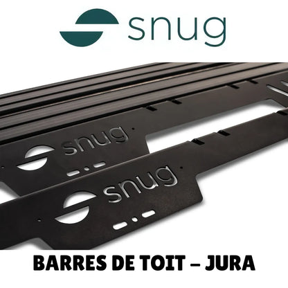Kit Barres de Portage Tente de Toit SNUG JURA sur Xperts4x4 Accessoires 4x4 Off-Road