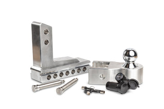 Attelage Carré US Aluminium Ajustable 10" – 3600 kg  CORE sur Xperts4x4 Accessoires 4x4 Off-Road