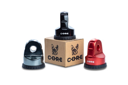 CORE Arrêt Câble de Treuil Aluminium 12T – Titane / Rouge / Noir sur Xperts4x4 Accessoires 4x4 Off-Road