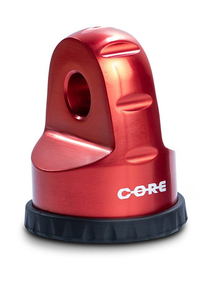 CORE Arrêt Câble de Treuil Aluminium 12T – Titane / Rouge / Noir sur Xperts4x4 Accessoires 4x4 Off-Road